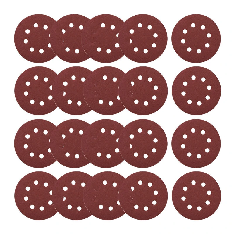 3M Sanding Discs - 20pcs 5 Inch 8 Hole | 60 to 240 Grit Assortment for Polishing