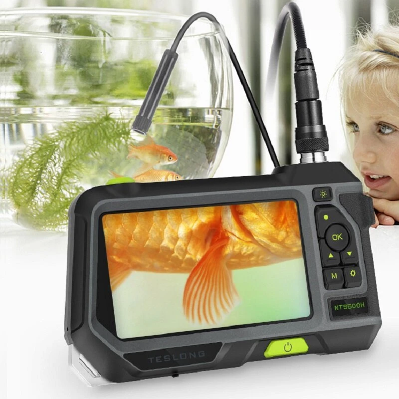 NTS500 5.0 Inch Borescope | 1080P HD IP67 Inspection Camera | 5.5mm Lens