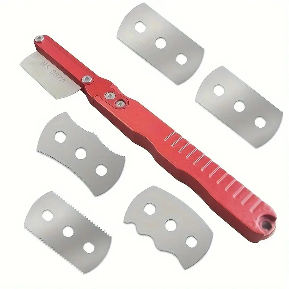 Light Alloy Hand Saw for Gundam Models | 5 Special-Shaped Blades | DIY Assembly Tool