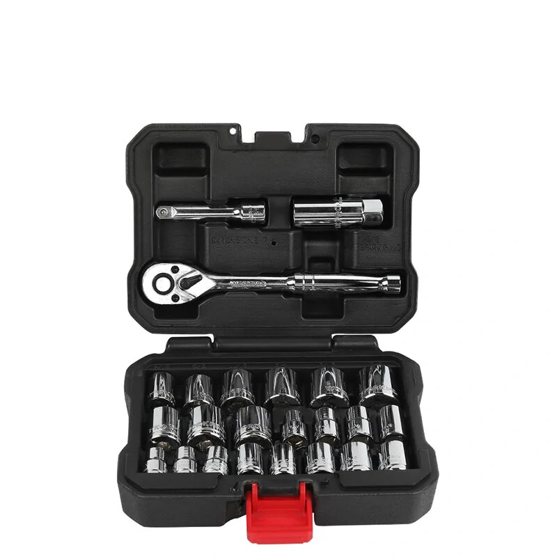 WORKPRO 24-Piece 3/8 Torque Wrench & Socket Kit | Ratchet Set