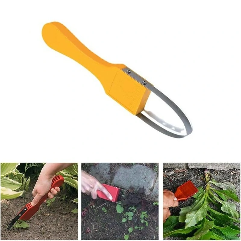 Loop Weeder Tool - Hand Weed Cutter & Digger with Handle for Gardening
