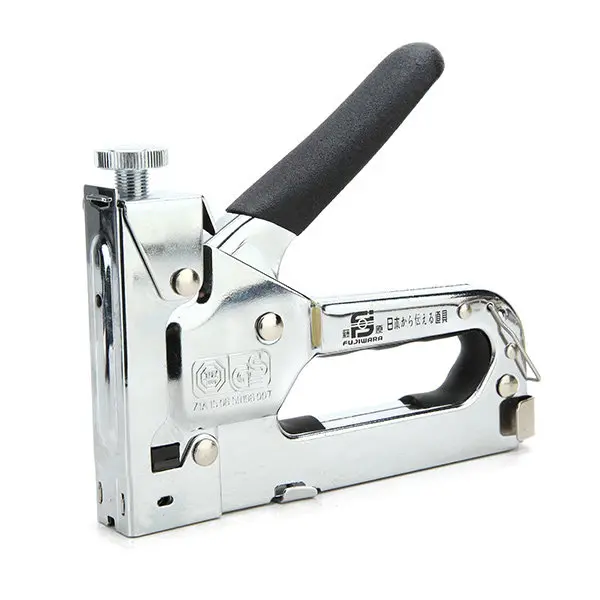 Heavy Duty Upholstery Staple Gun for Wood Furniture - 800 Nails Included
