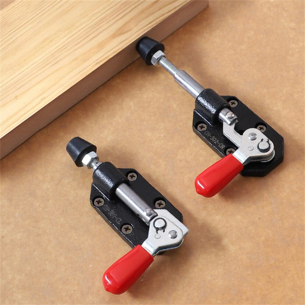 Quick Release Toggle Clamp GH-302-CL | 82kg Holding Capacity, 20mm Stroke for Woodworking