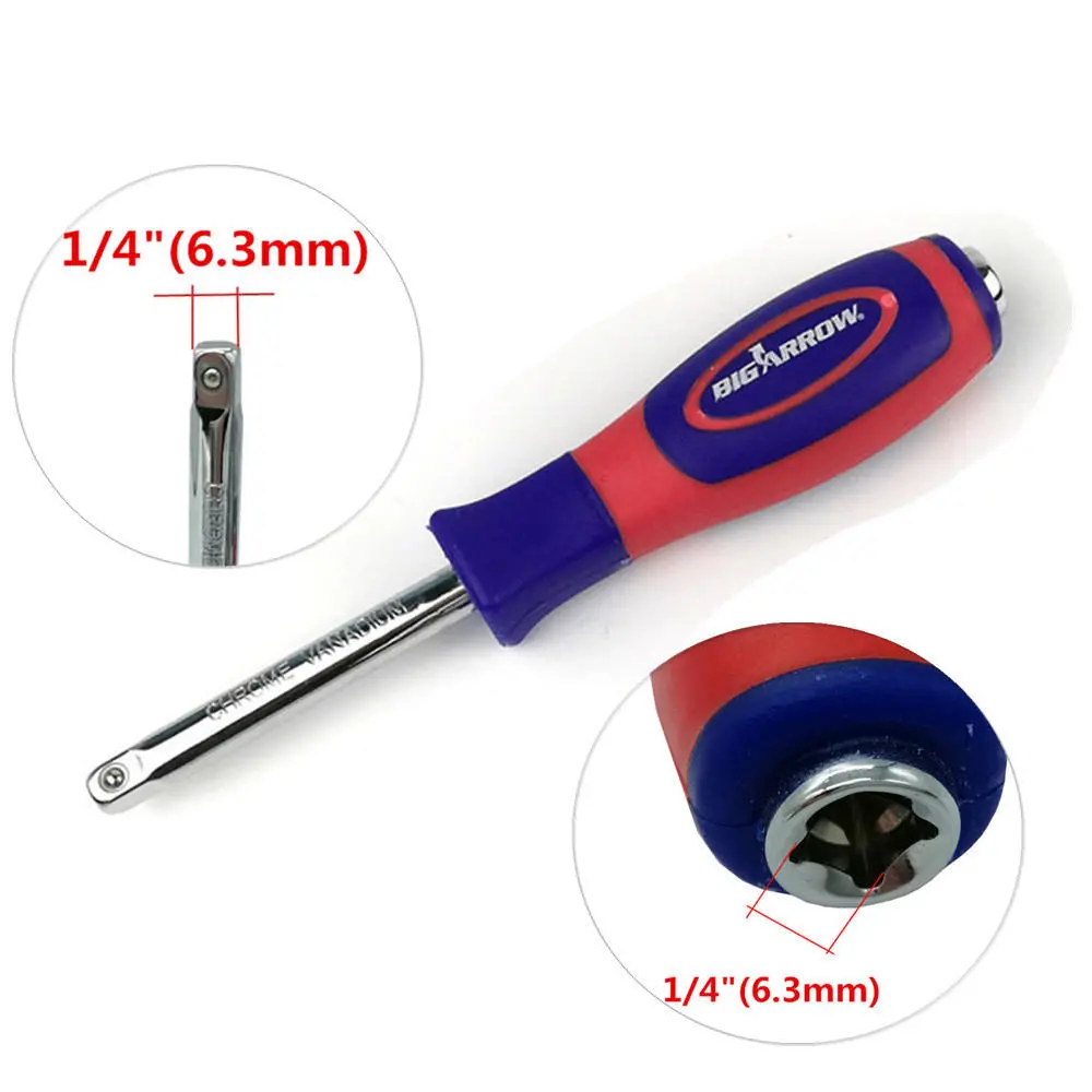 Craftsman 1/4 Inch Socket Wrench Driver - 150mm CR-V Steel with Female End
