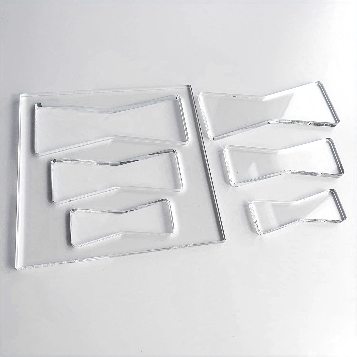 Butterflies Router Template Set - 5mm Thick Acrylic - Multiple Sizes for Woodworking