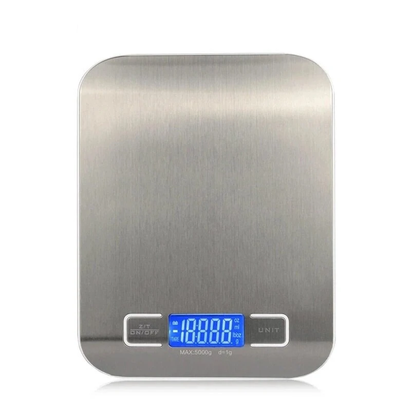 Multifunctional Electronic Food Scale | 5KG/10KG High Precision | Stainless Steel