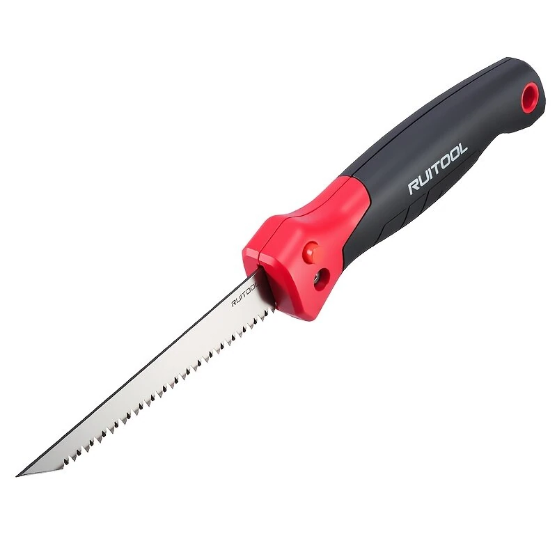 Folding Jab Saw - 6 Inch 3-Edged Blade - 8 TPI Drywall & Wood Cutter