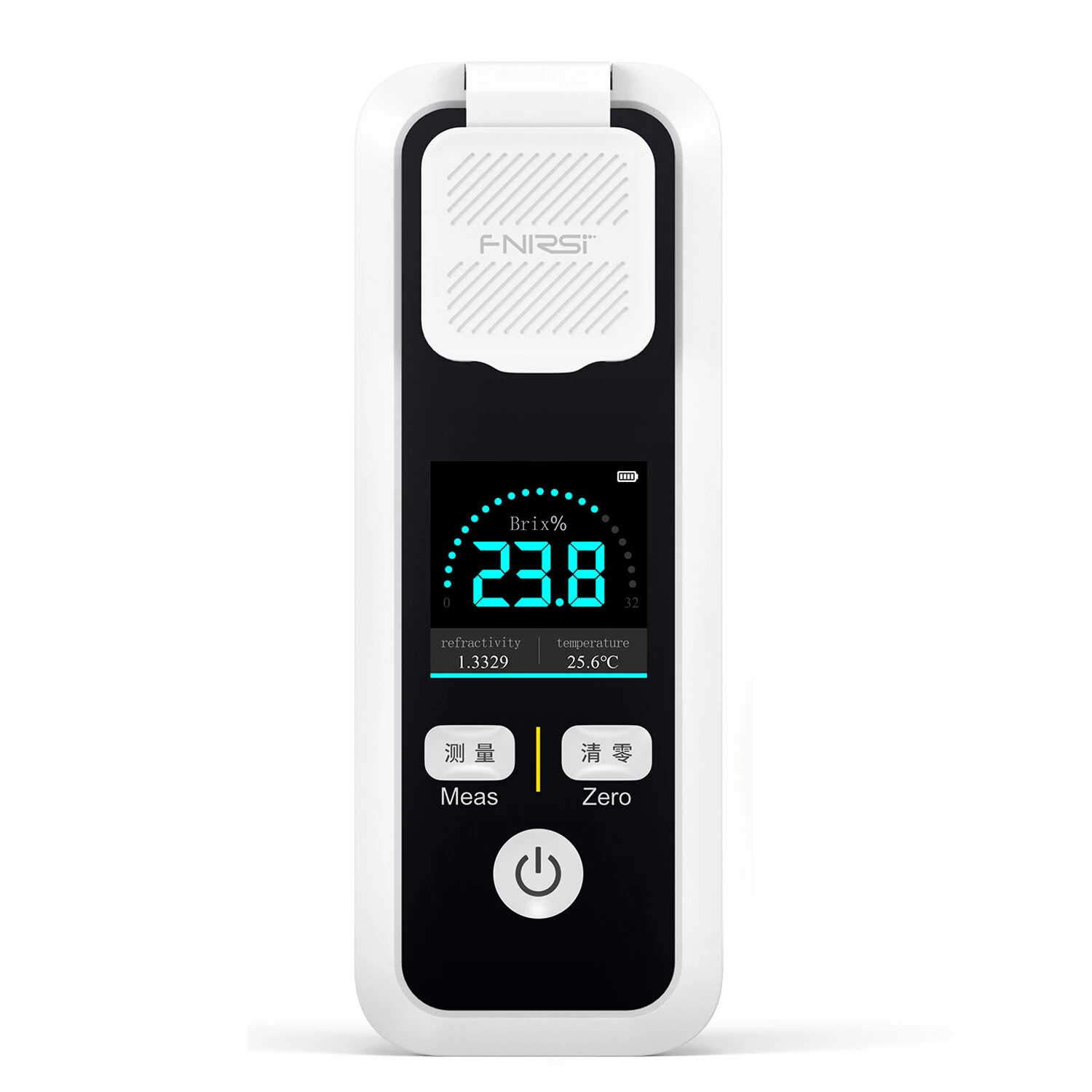 FNIRSI JBM-10 Digital Brix Refractometer | 0-32% High Precision ±0.2% | IPS Display Type-C Charging