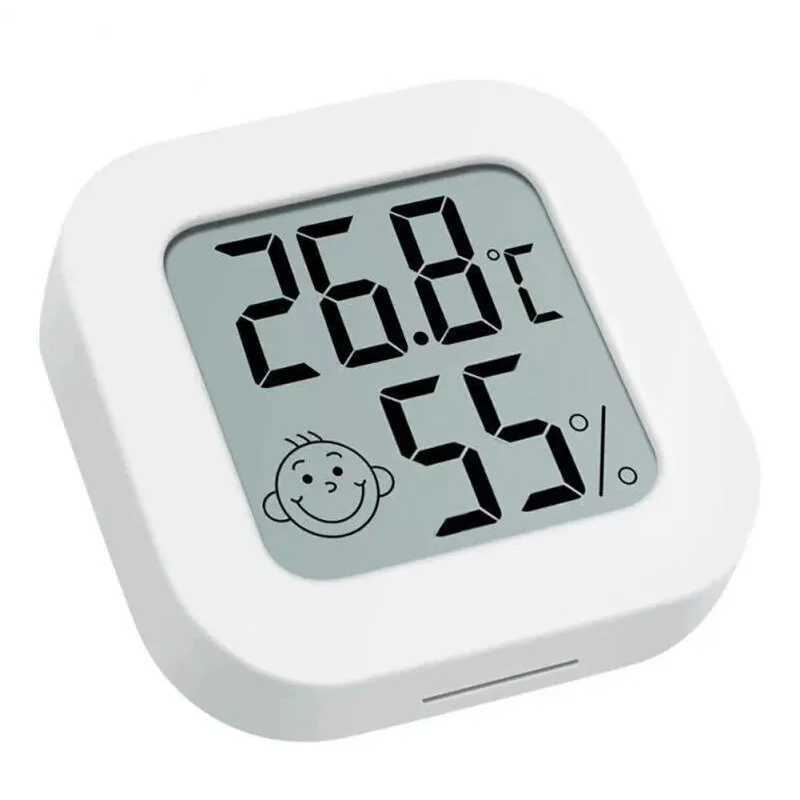 Indoor Digital LCD Thermometer Hygrometer - Temperature Humidity Meter with Comfort Indicator