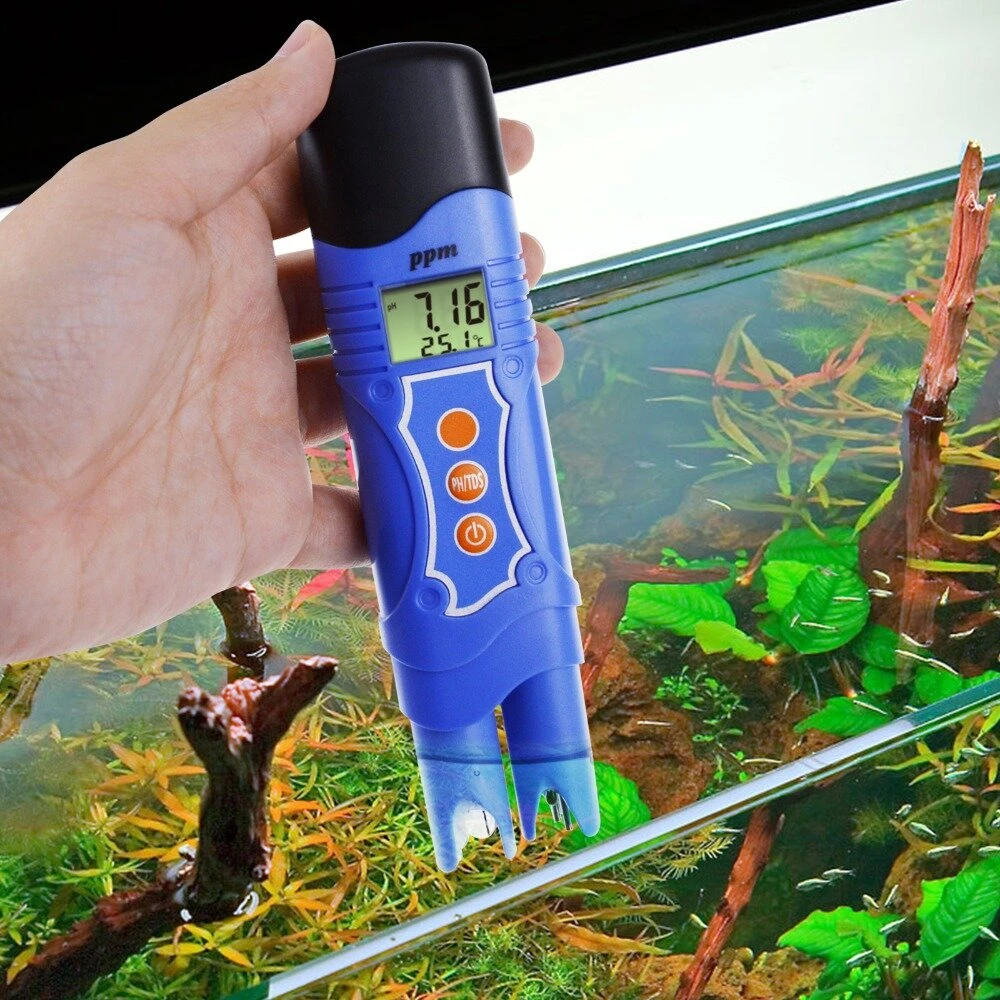 3-in-1 pH TDS Temperature Meter | Digital Water Tester Pen for Pool ATC