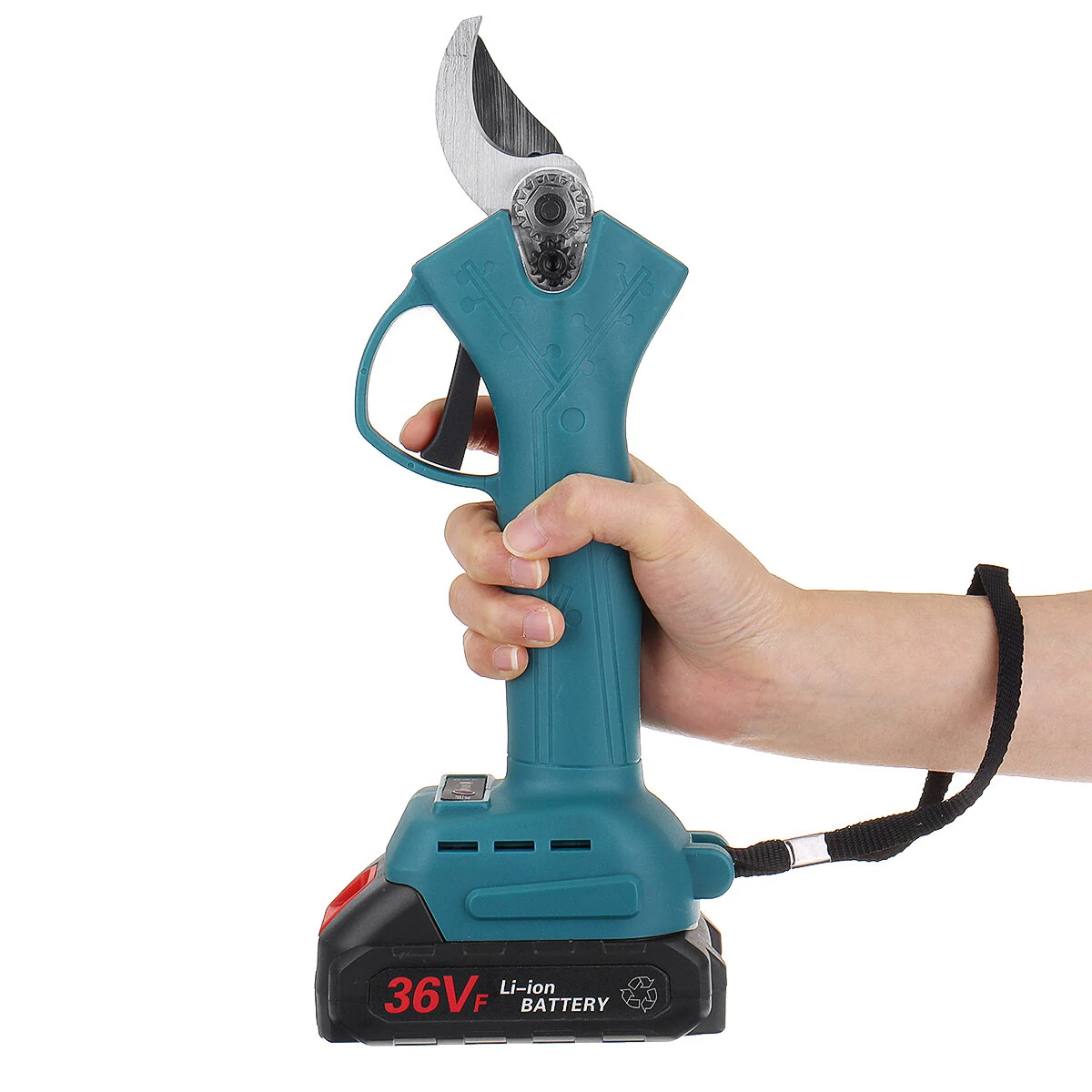 21V Cordless Electric Pruning Shears - 30mm Cut | Portable Secateurs w/ Battery