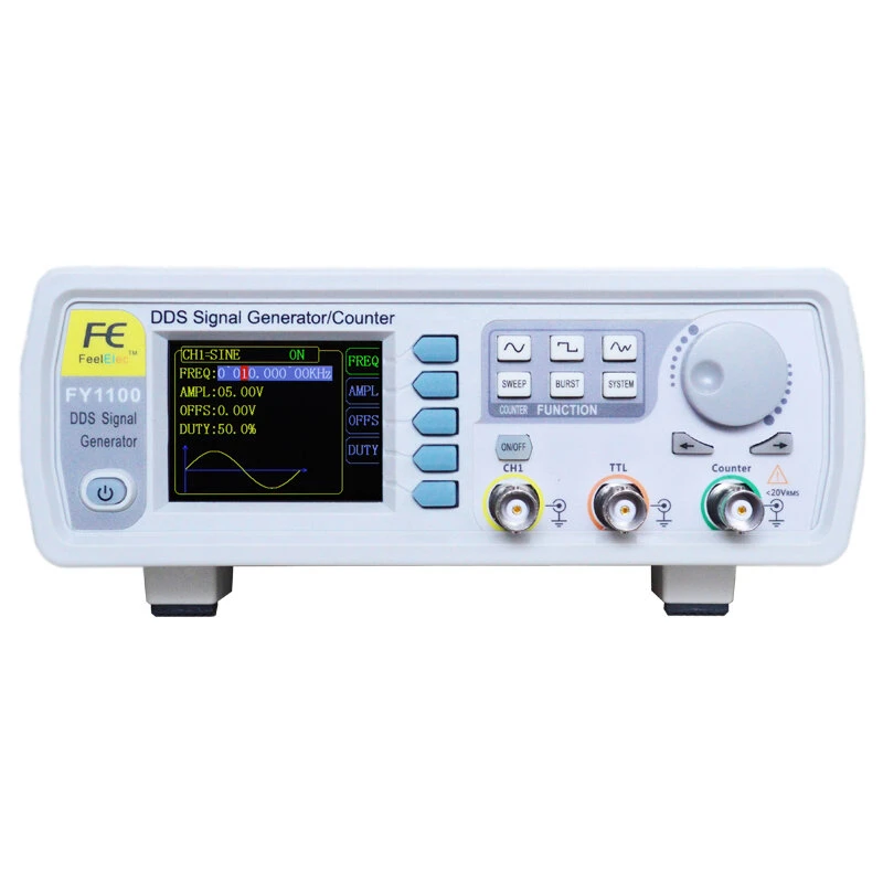 FeelTech FY1100-5M Signal Generator | DDS Function Frequency Meter | TTL Output