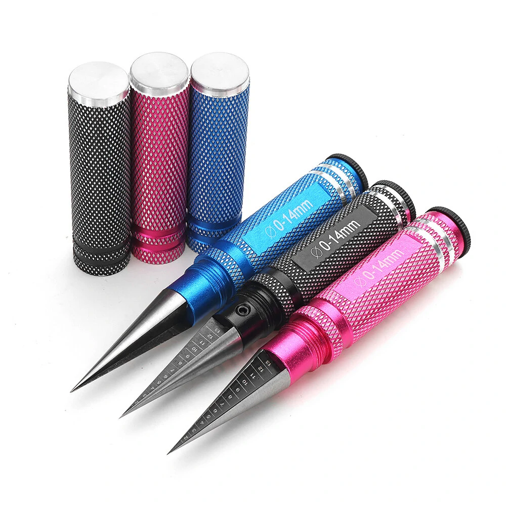 Universal 0-14mm Reaming Cutter | Edge Reamer Drill Tool for Model Making