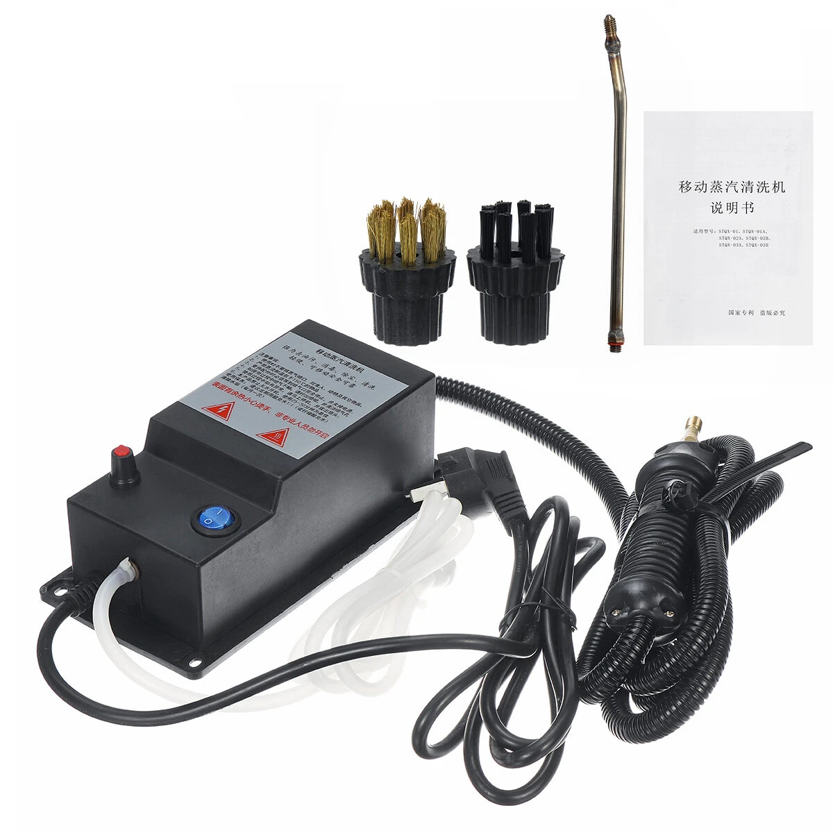 2000W High Pressure Steam Cleaner Machine - Adjustable Handheld Auto Cleaning