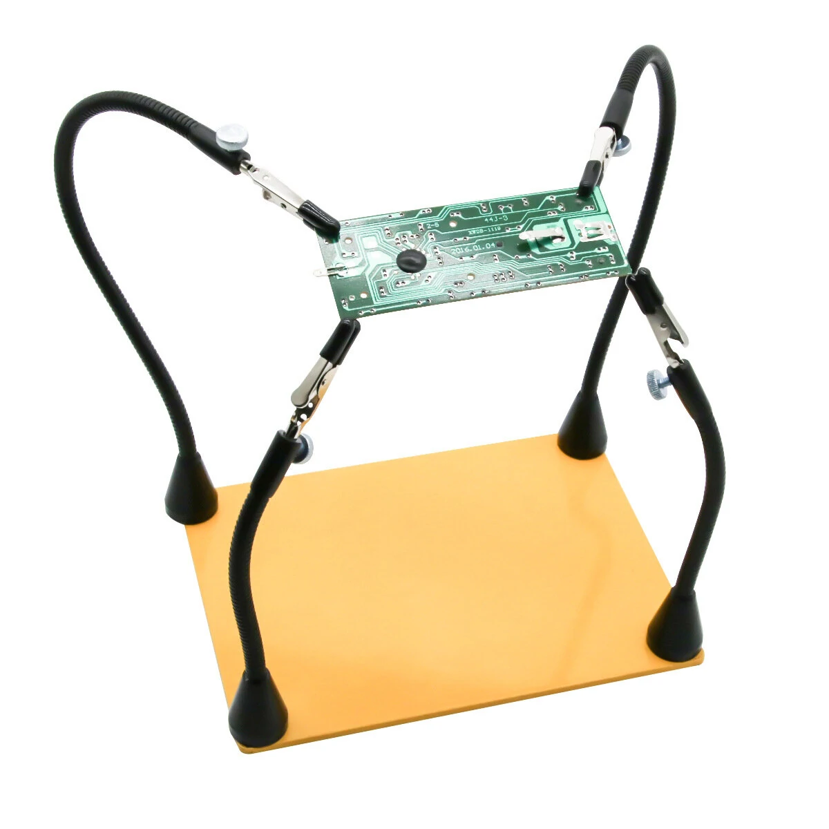 Helping Hands Soldering Workbench - 4 Magnetic Flexible Arms - Solid Steel Base