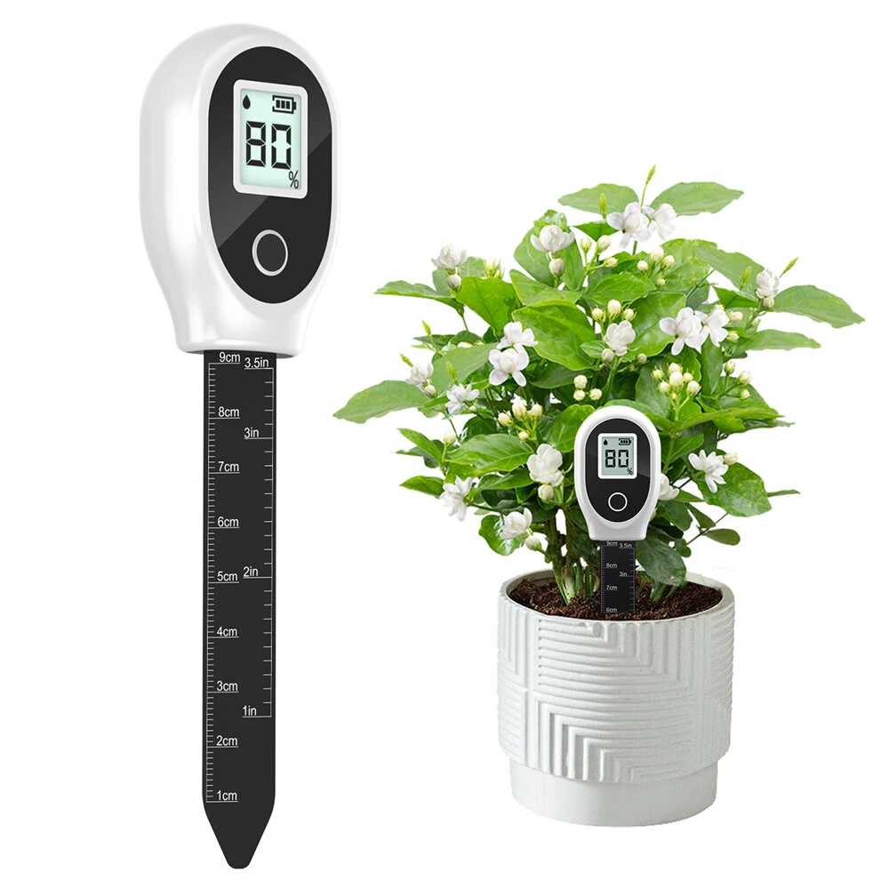 SGS10 Soil Tester - 3-in-1 Digital LCD for Moisture, pH & Temperature