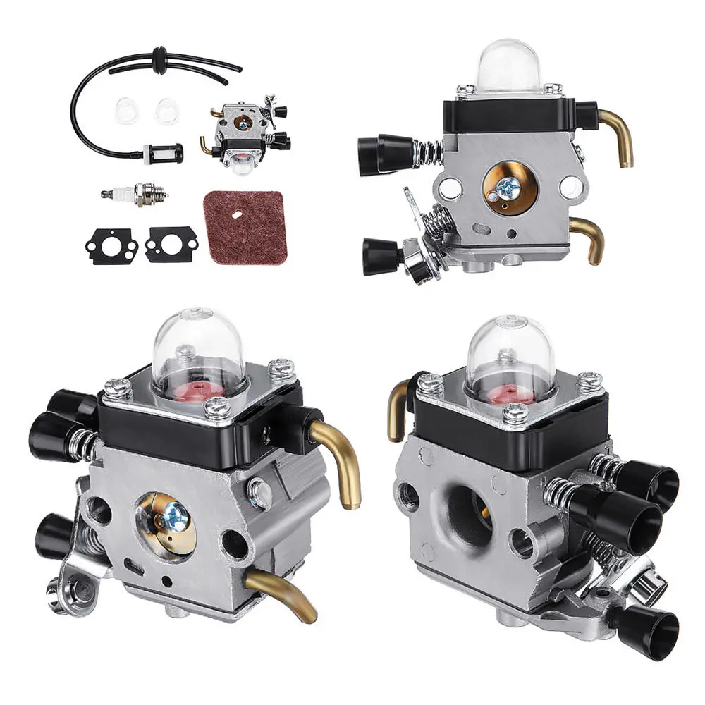 STIHL FS38 FS45 FS46 FS55 Carburetor Kit - Carb Assembly with Air Fuel Filter & Gasket