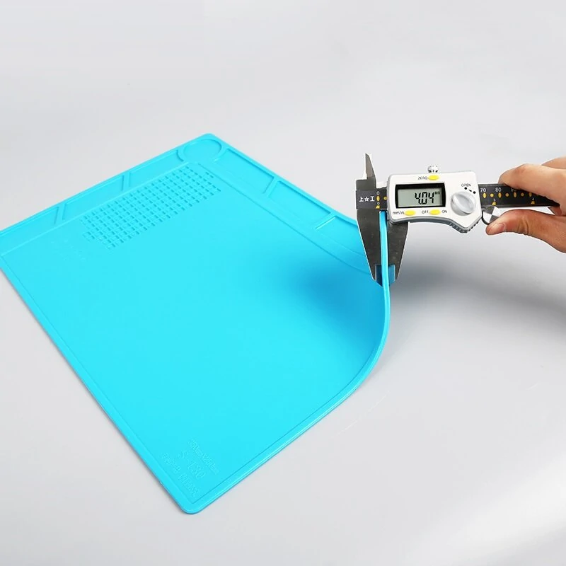 KS-130 Heat Insulation Pad Platform | 347x250mm with Screw Positioning