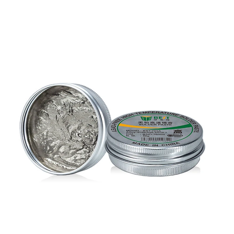 BST-705A Lead-Free High Temp Solder Paste | 217°C SMT Reflow for PCB Repair