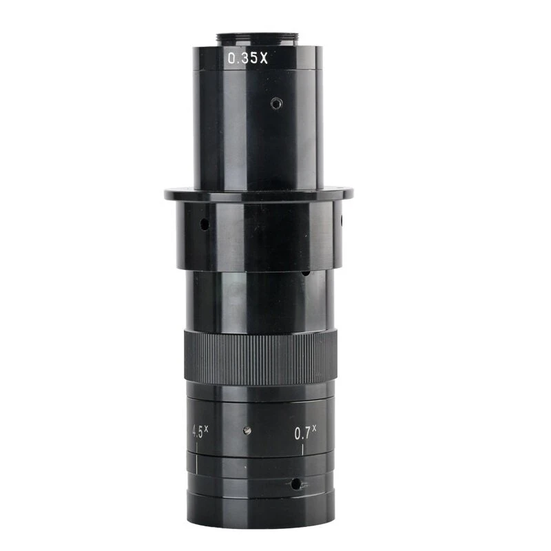 KOPPACE 22X-143X Industrial Microscope Lens | 0.35X Eyepiece & 0.7X-4.5X Zoom | 25mm C-Mount