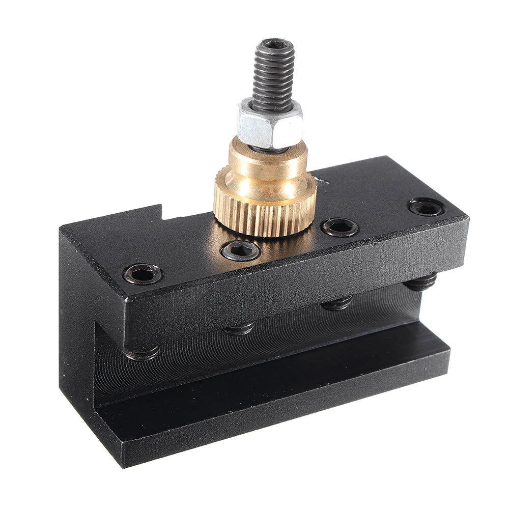 Turning & Facing Holder | Quick Change Tool Post for Lathe | 1/4-1/2 Inch