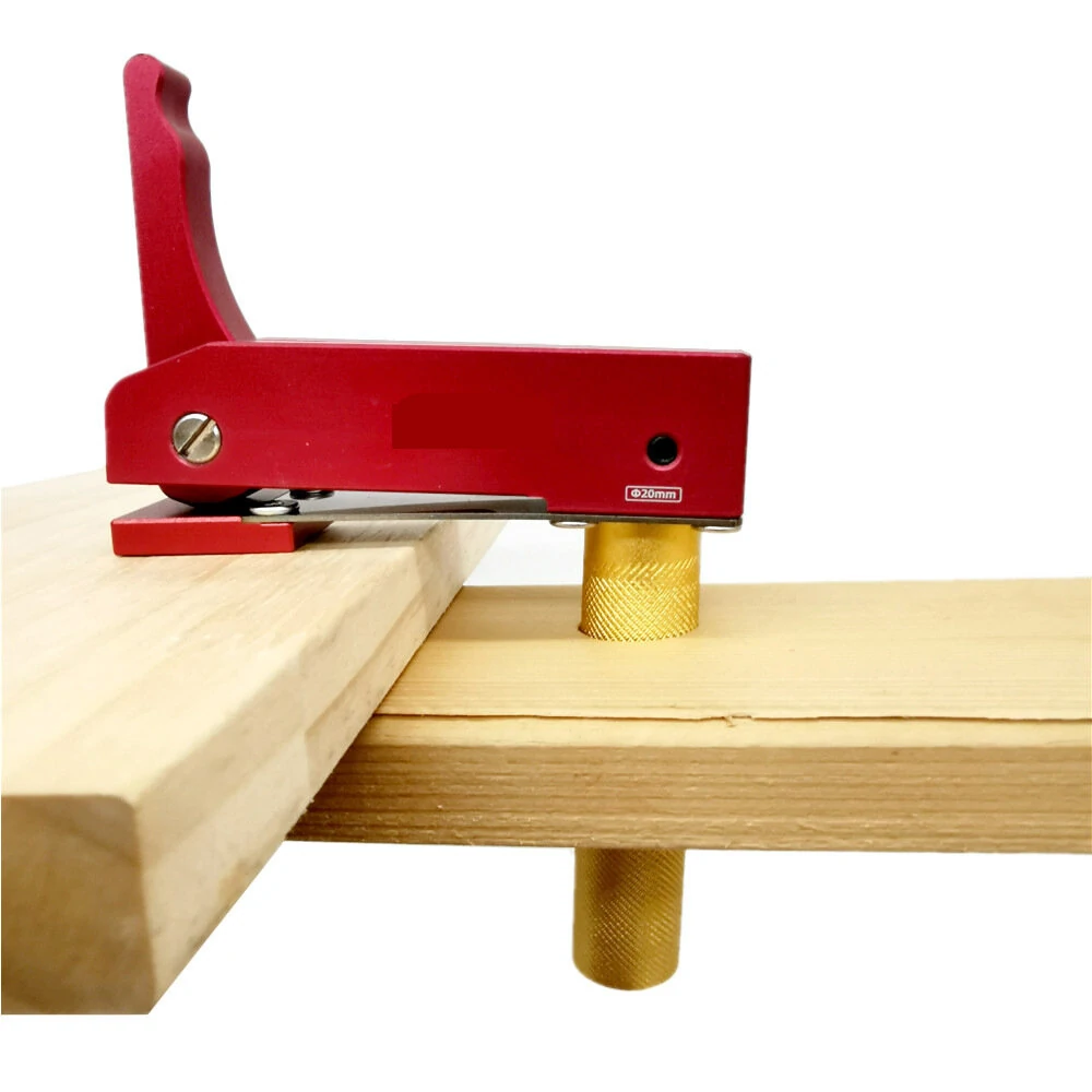 Aluminum Alloy MFT Table Clamp - Quick-Acting Hold Down Presser for Woodworking Desktop