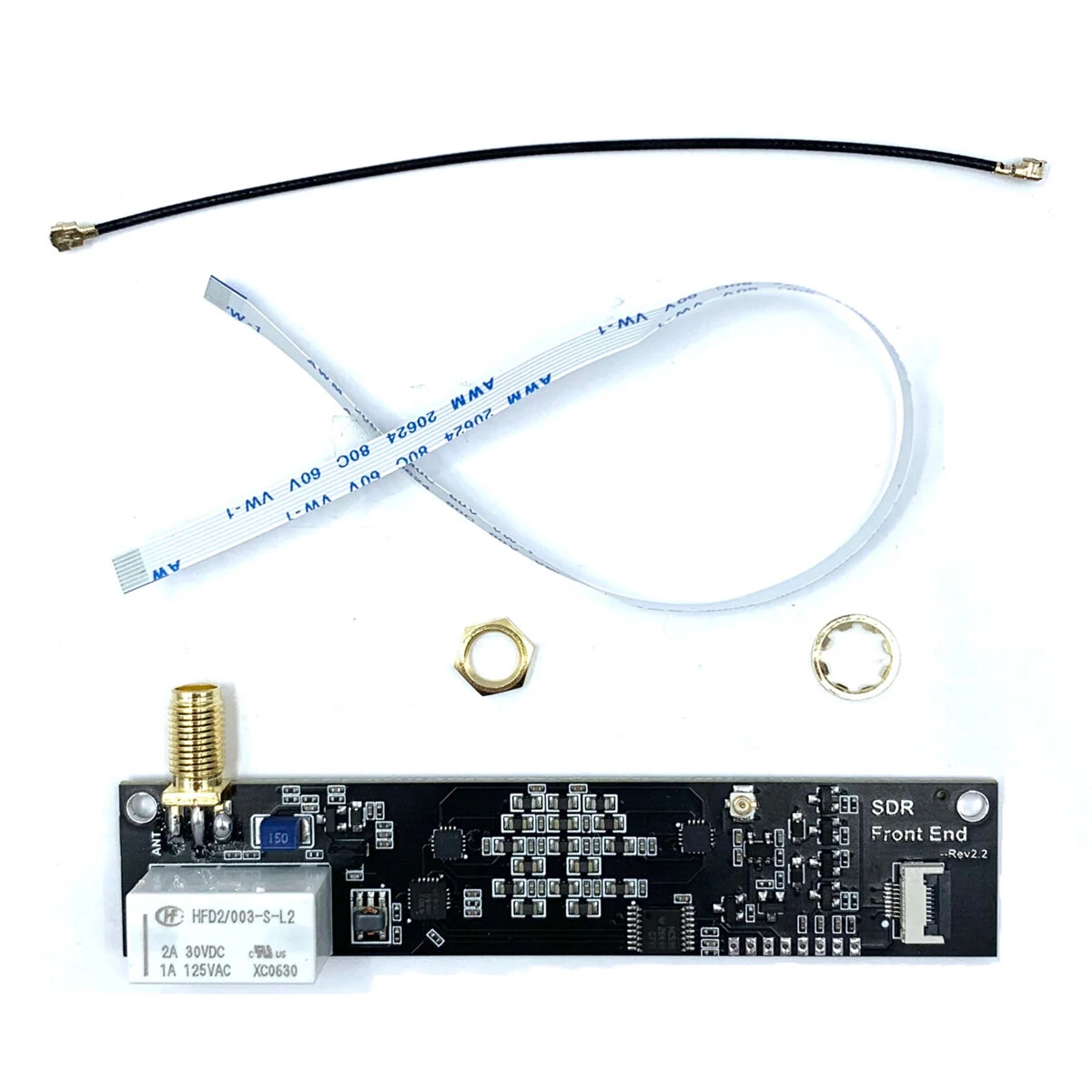Malahit SDR High-Sensitivity Expansion Board - 4-Layer PCB, 4-Stage Filter & PE4312 Attenuator