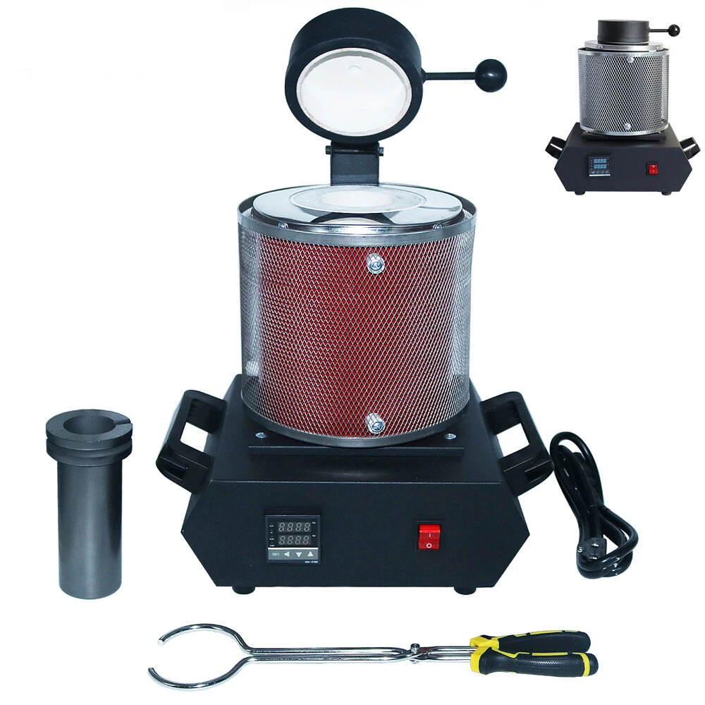 Drillpro 3KG Digital Melting Furnace - 110V/220V for Gold Silver Casting