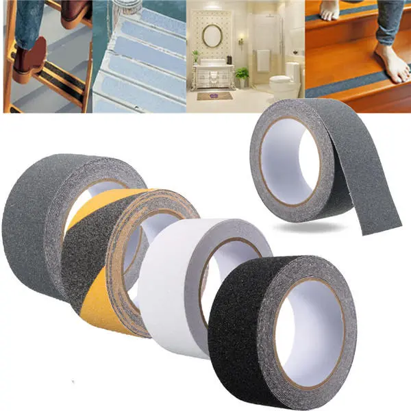 Anti Slip Adhesive Tape | 5cm x 5m Non Skid Safety Stickers for Floor