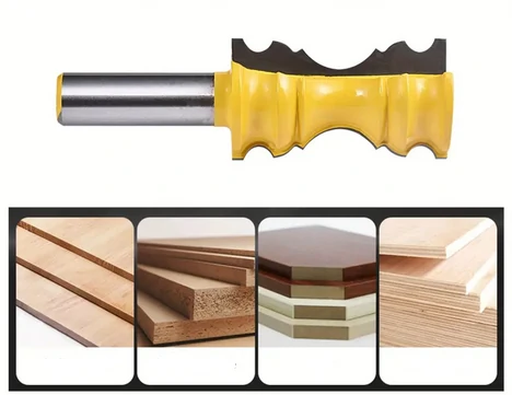 Crown Molding Router Bit - 1/2 8mm 12mm Shank | Large Elaborate Milling Cutter