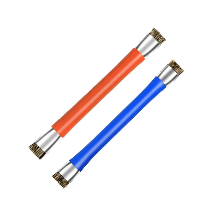 BEST BST-71 Double-Head Cleaning Brush | Boar Bristle & Antistatic | For Mobile Motherboard Repair