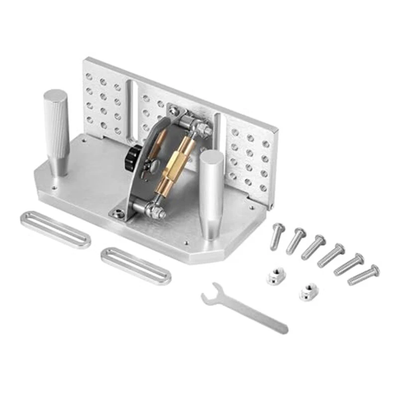Belt Grinder Knife Jig - Adjustable 85-115 Degree Aluminum Sharpening Guide