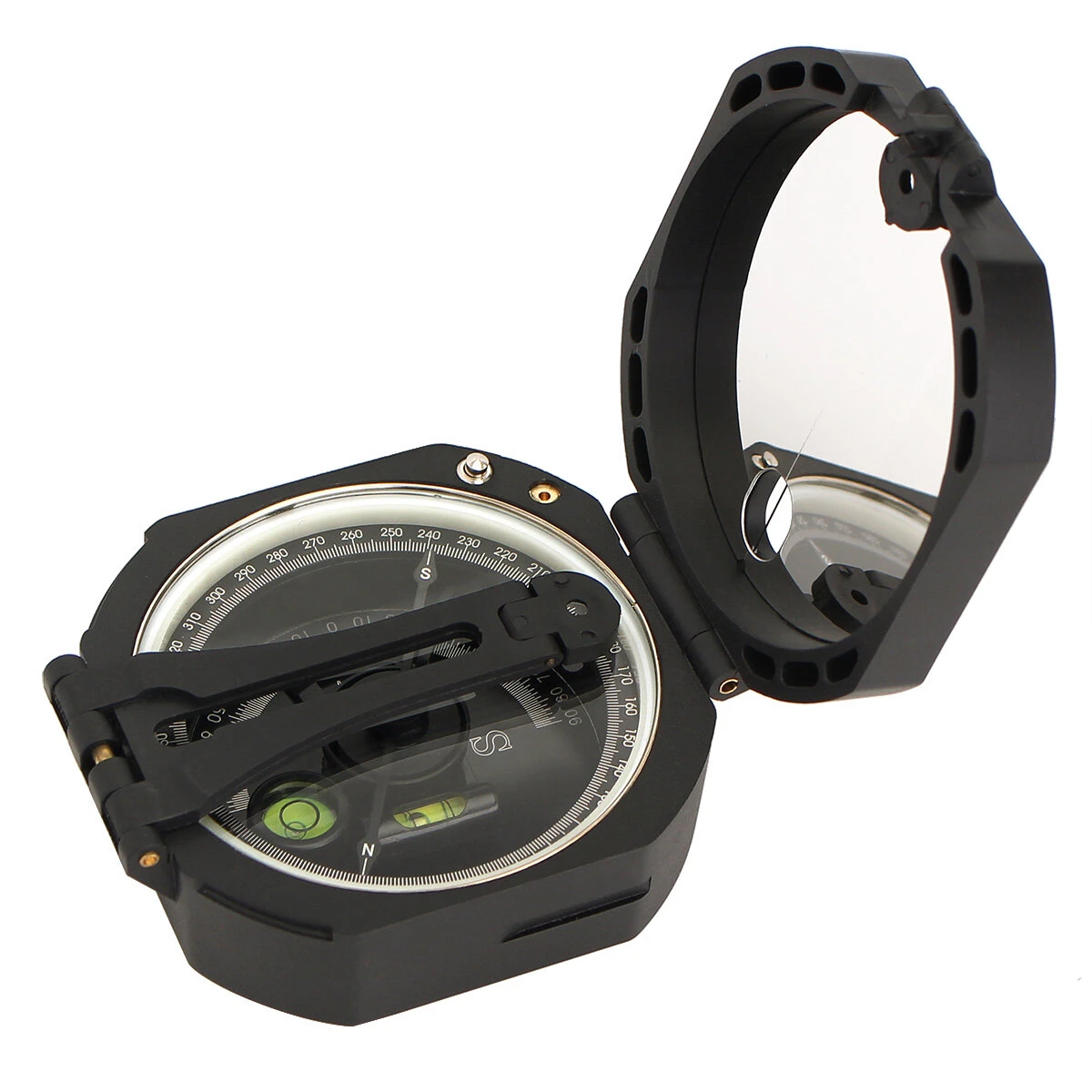 SVBONY Pocket Transit Lensatic Compass - Waterproof for Hiking, Camping & Survival