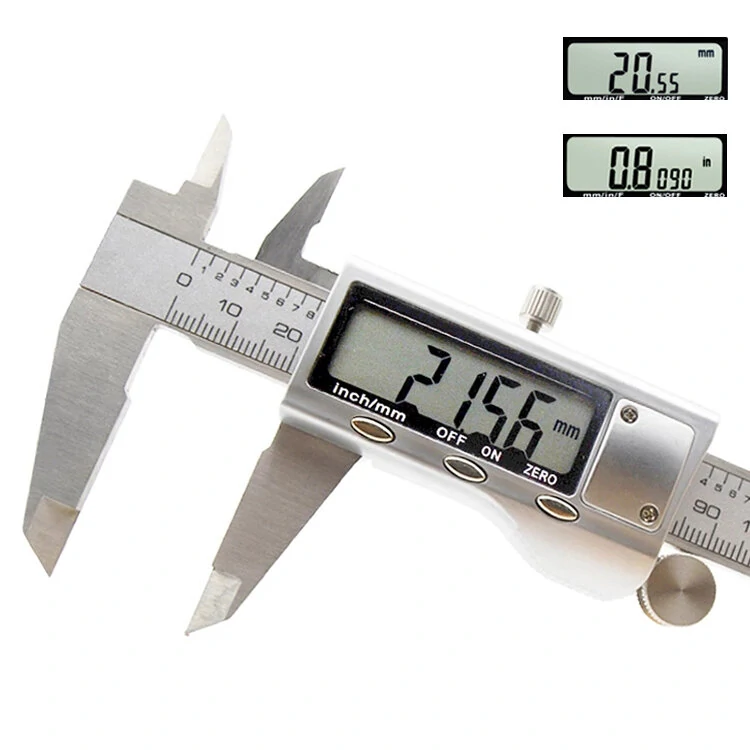 Stainless Steel Digital Caliper 150mm | Inch/Metric | High Precision LCD Display