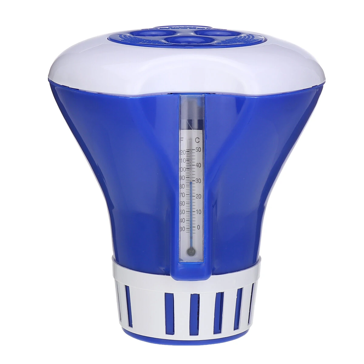 Pool Floating Dispenser with Thermometer - High Quality Swimming Pool Cleaning Tool