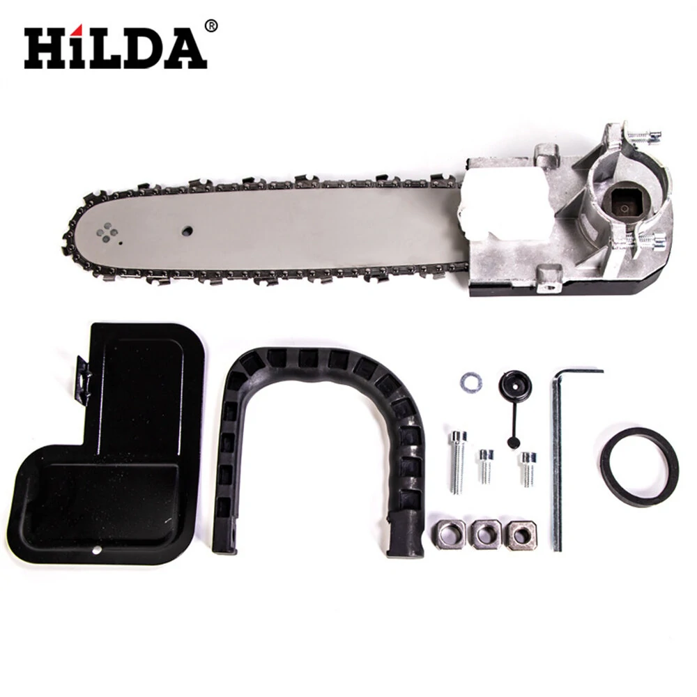 Hilda Angle Grinder Chainsaw Converter | 11.5 Inch | Safe & Efficient Cutting Tool
