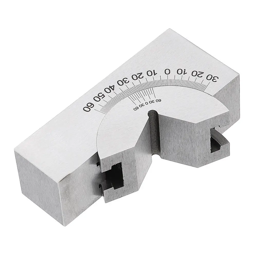 Machifit KP25 V-Block Angle Gauge | 0-60 Degree Adjustable Grinder Plate for Measuring Tools