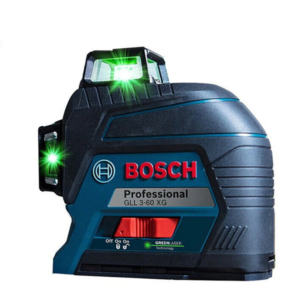 GLL3-60XG 3D Green Laser Level | 12 Lines Auto-Leveling | 30m Range IP54
