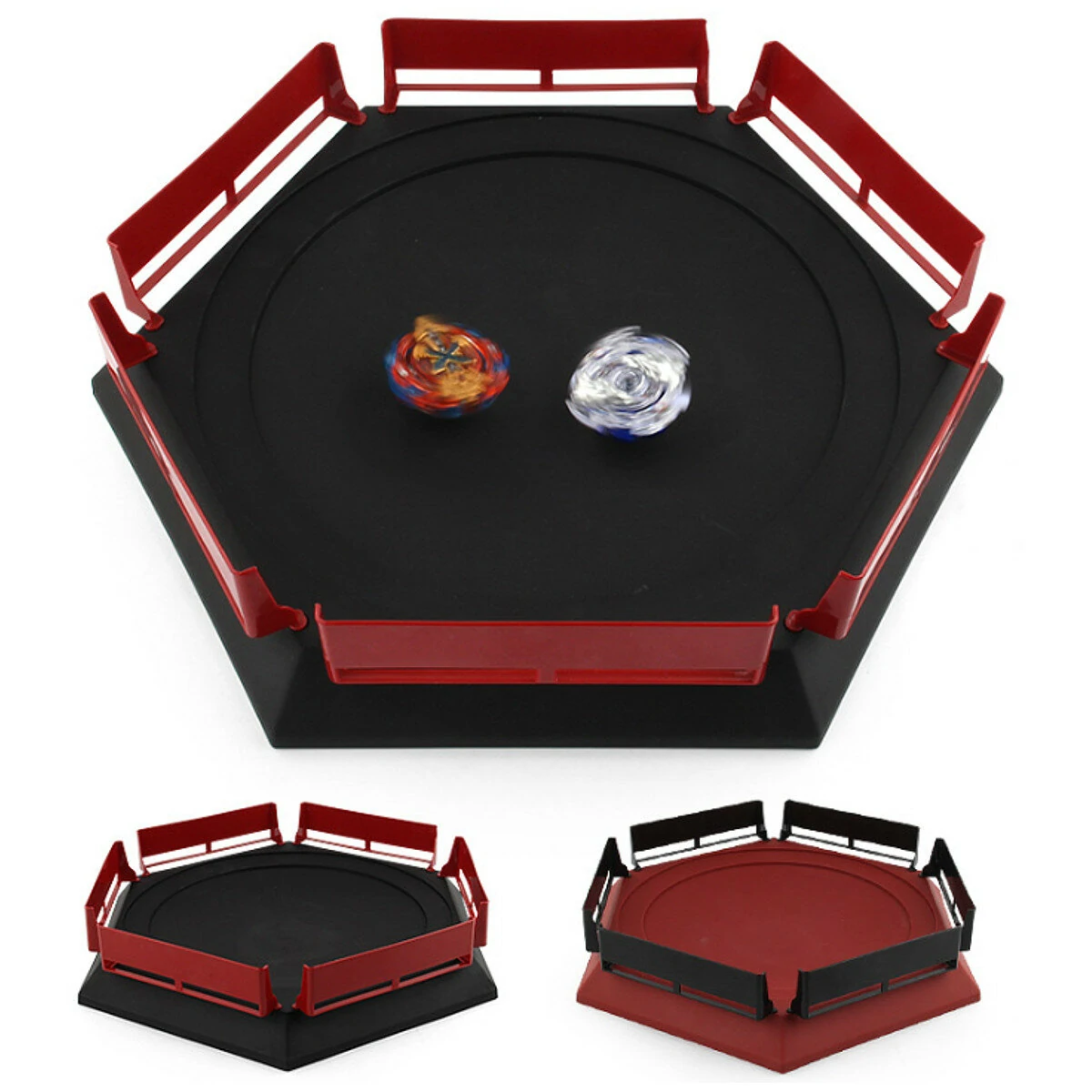 Vovomay Burst Gyro Arena Disk - Duel Spinning Top Beyblades with Launcher Stadium