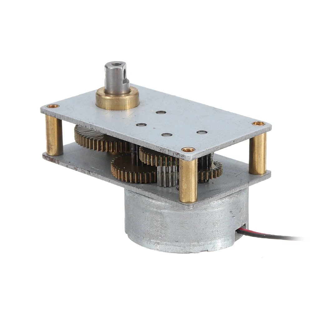 ZB4124-300 DC 6V Micro Gear Motor | Low Speed Metal Gear Reducer Motor