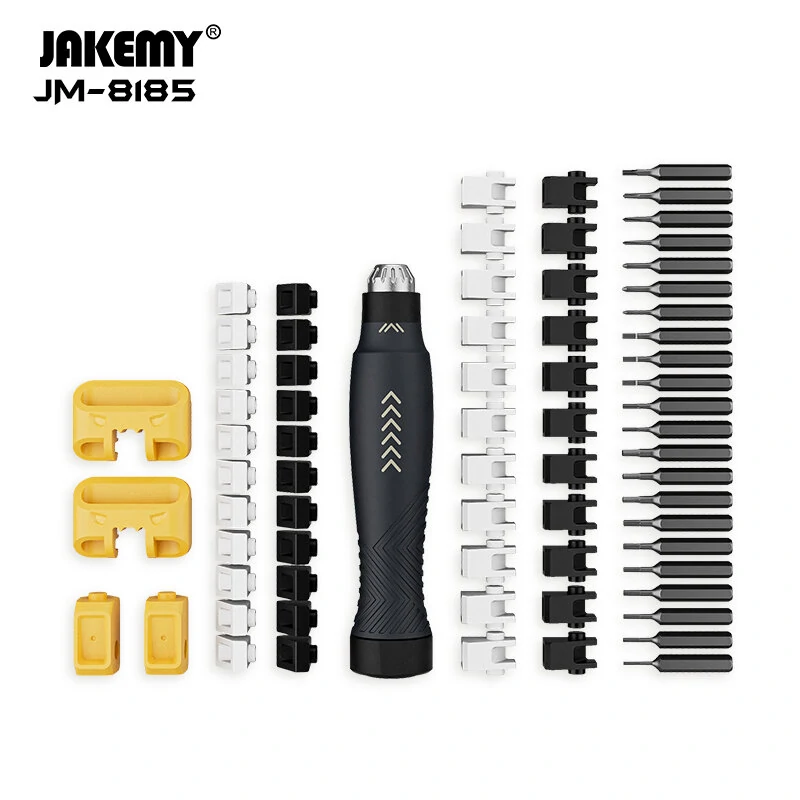 JM-8185 69-Piece Multi-Function Screwdriver Set | Industrial-Grade Magnet & Dual Magnetizers