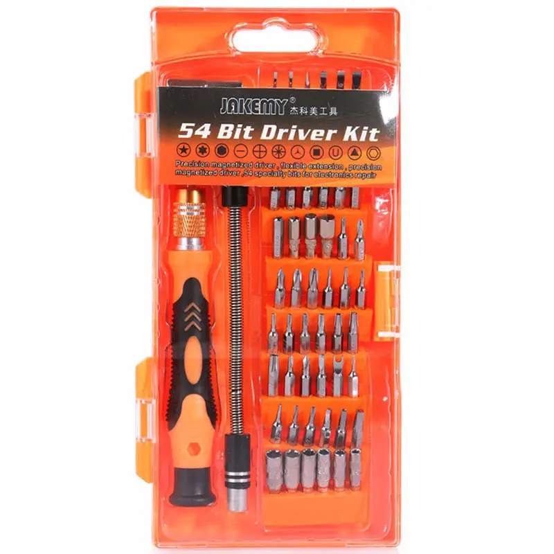 JAKEMY JM-8125 Electric Screwdriver Kit | 58 in 1 Multitool Repair Tools