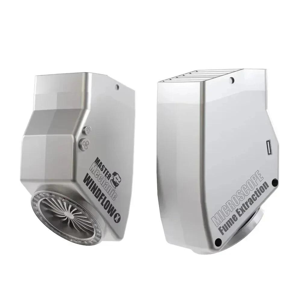 Mechanic WindFlow X Exhaust Fan with LED Light | 8000RPM Portable Fume Extractor for Welding PCB Repair