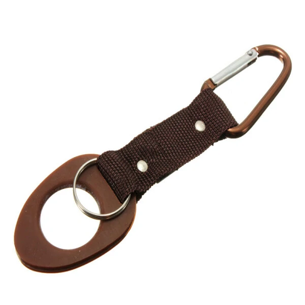 Aluminum Carabiner Clip - Water Bottle & Key Holder for Camping Hiking EDC