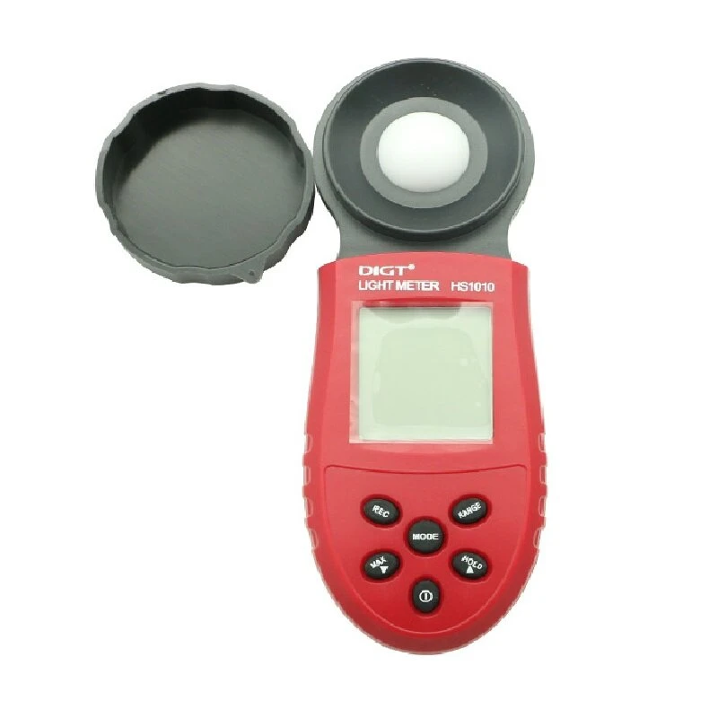 HS1010 Digital Lux Meter | Handheld Light Meter with Auto Range & Display