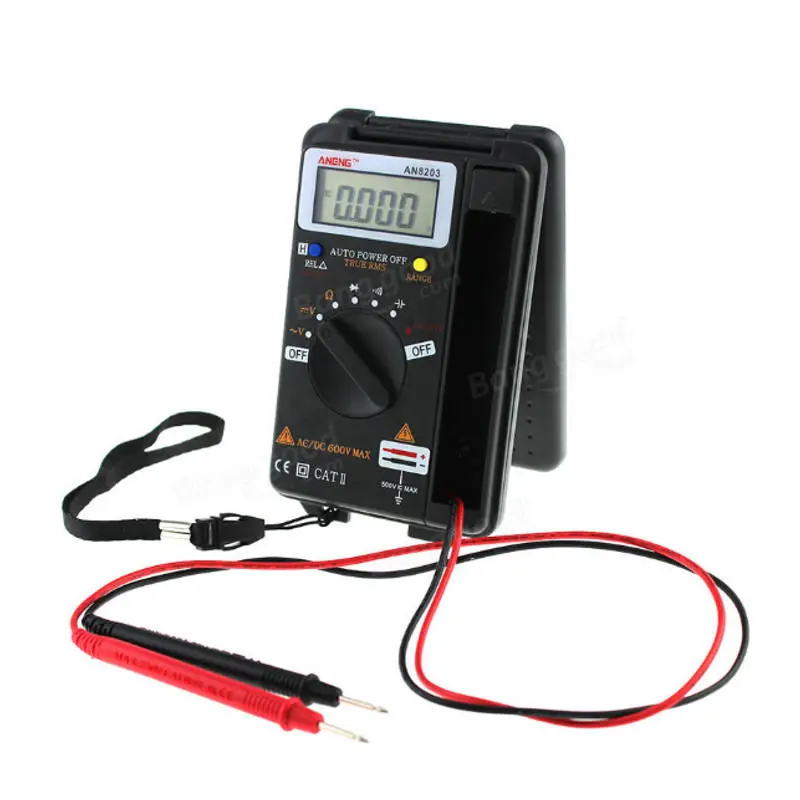True RMS Digital Multimeter - 4000 Counts, Voltage, Resistance, Frequency