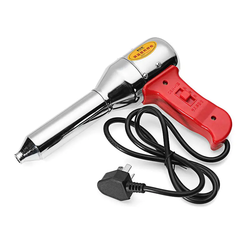 500W Hot Air Gun Plastic Welding Torch - 220V-240V, 40-450°C Temperature