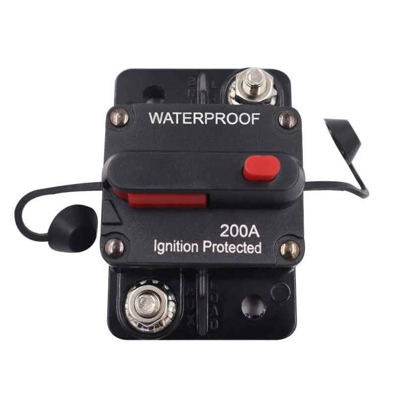 DC 12-48V 300A Circuit Breaker - Waterproof Reset Fuse for Car Boat Auto