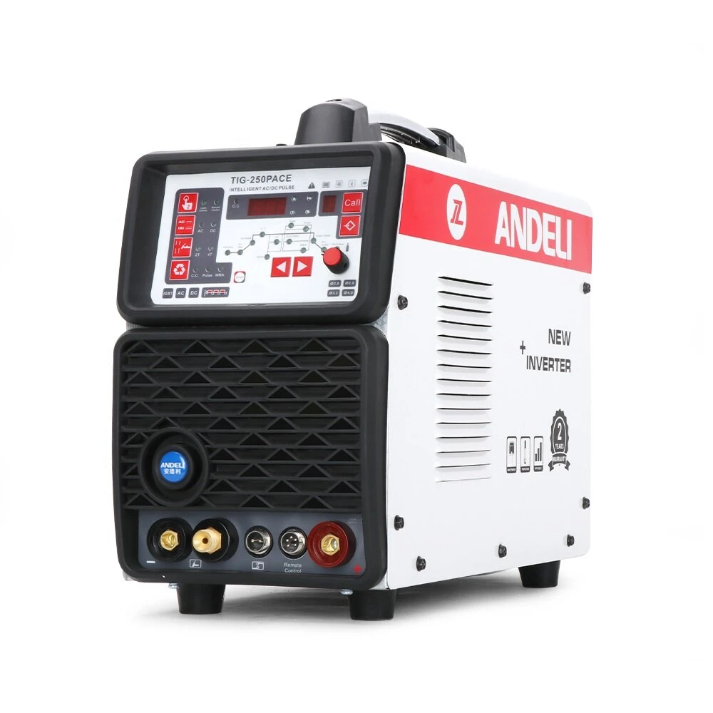 ANDELI TIG-250PACE AC/DC TIG Welder | 220V Aluminum Welding Machine | Digital Pulse Inverter