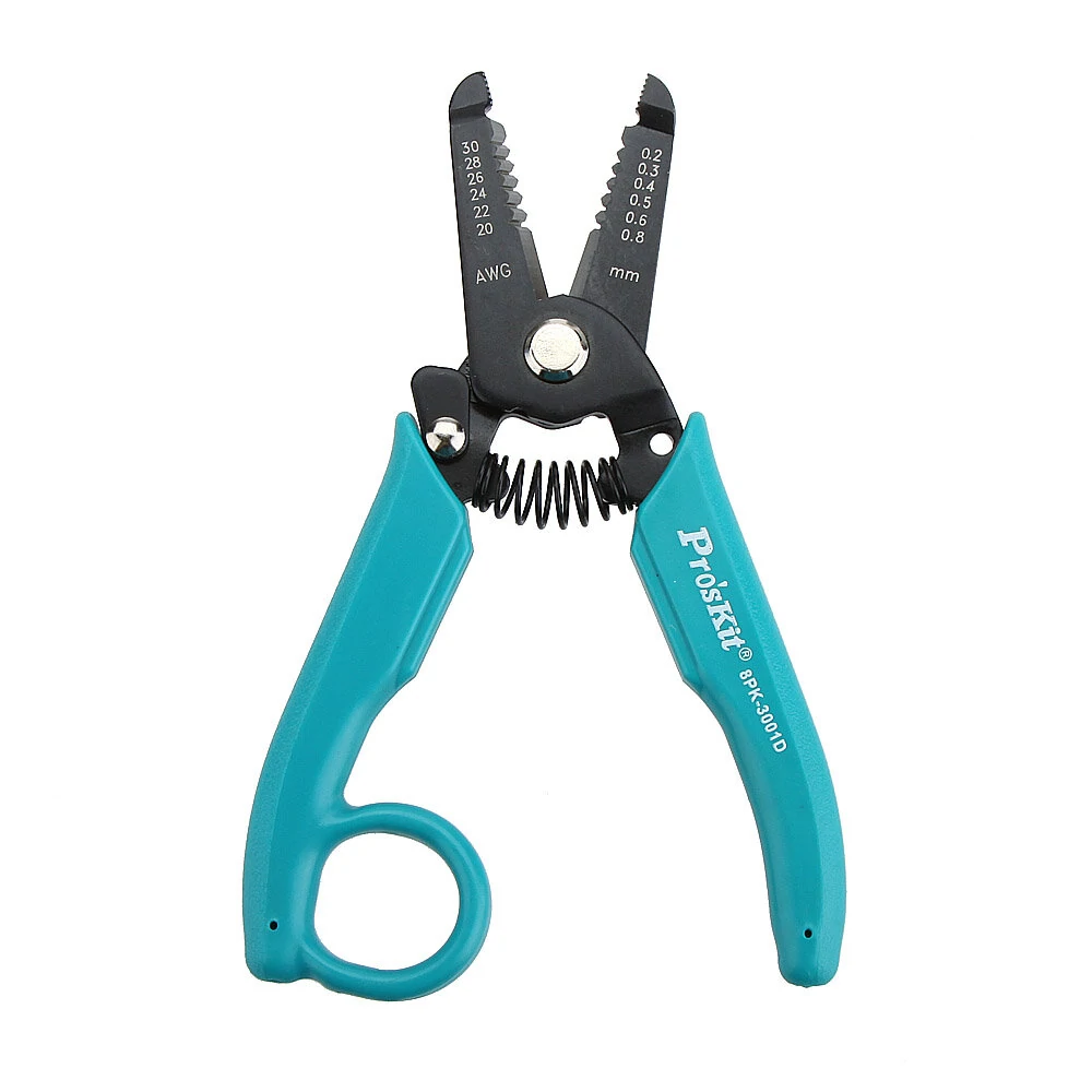 Pro'skit 8PK-3001D Wire Stripper | 0.2-0.8mm Cable Cutter & Precision Pliers